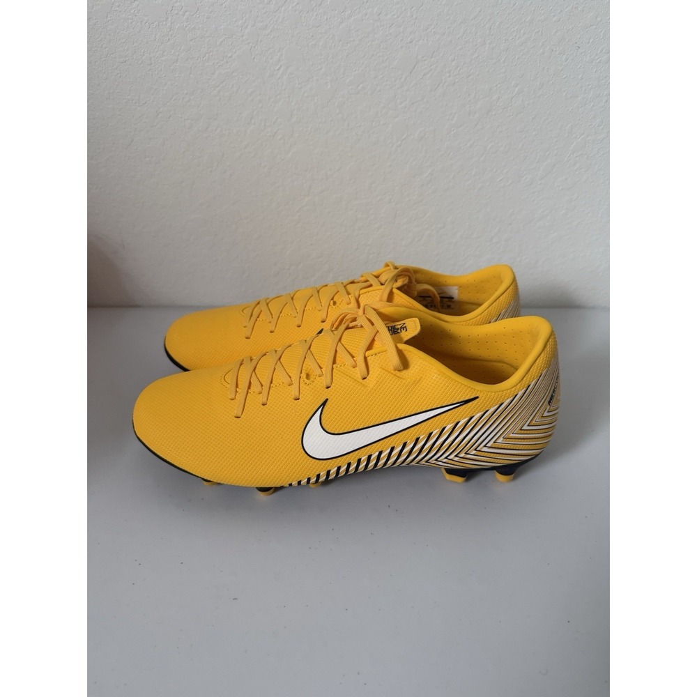 Mens Nike Mercurial Vapor XII 12 Club Neymar JR FG Yellow A03131-710 Size 10